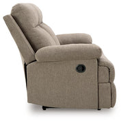 Side-Swipe Reclining Sofa with Drop Down Table - Theo's Factory Direct Mattress & Furniture (Columbus, OH)