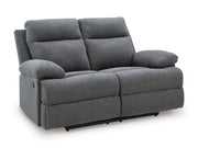 Side-Swipe Reclining Loveseat - Theo's Factory Direct Mattress & Furniture (Columbus, OH)