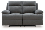 Side-Swipe Reclining Loveseat - Theo's Factory Direct Mattress & Furniture (Columbus, OH)