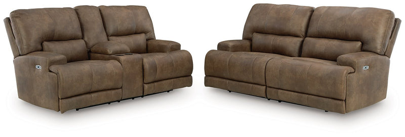 Beckley Place Reclining Living Room Set - Theo's Factory Direct Mattress & Furniture (Columbus, OH)