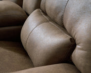 Beckley Place Power Reclining Loveseat with Console - Theo's Factory Direct Mattress & Furniture (Columbus, OH)