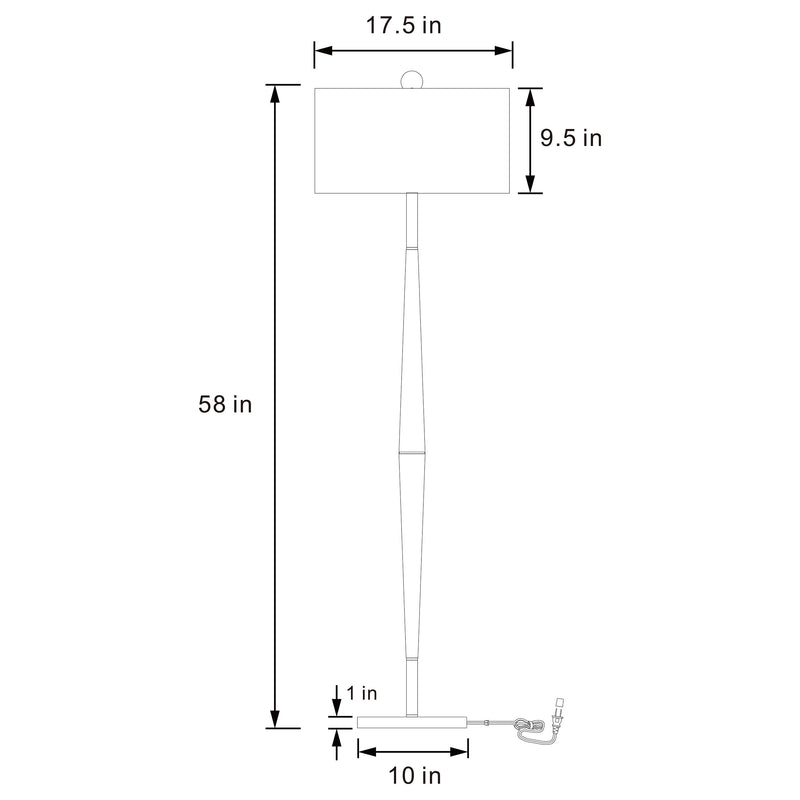 Flanary Floor Lamp - Theo's Factory Direct Mattress & Furniture (Columbus, OH)