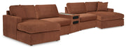 Modmax 5 Piece Sectional with Audio Console - Theo's Factory Direct Mattress & Furniture (Columbus, OH)