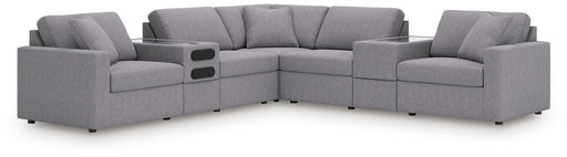 Modmax Balanced Sectional with Audio and Storage Consoles - Theo's Factory Direct Mattress & Furniture (Columbus, OH)