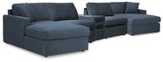 Modmax 5 Piece Sectional with Audio Console - Theo's Factory Direct Mattress & Furniture (Columbus, OH)