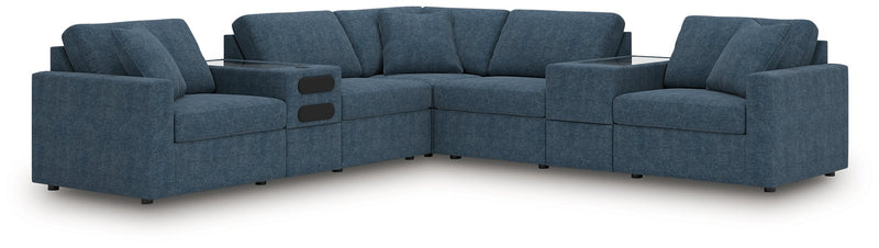 Modmax Balanced Sectional with Audio and Storage Consoles - Theo's Factory Direct Mattress & Furniture (Columbus, OH)