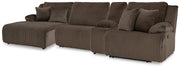Top Tier Reclining Sectional with Chaise - Theo's Factory Direct Mattress & Furniture (Columbus, OH)