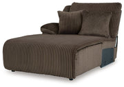 Top Tier Reclining Sectional with Chaise - Theo's Factory Direct Mattress & Furniture (Columbus, OH)