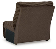 Top Tier Reclining Sectional with Chaise - Theo's Factory Direct Mattress & Furniture (Columbus, OH)