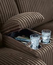 Top Tier Reclining Sectional with Chaise - Theo's Factory Direct Mattress & Furniture (Columbus, OH)