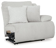 Top Tier Reclining Sectional with Chaise - Theo's Factory Direct Mattress & Furniture (Columbus, OH)