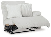 Top Tier Reclining Sectional with Chaise - Theo's Factory Direct Mattress & Furniture (Columbus, OH)