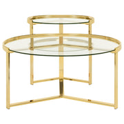 Delia Nesting Coffee Table - Theo's Factory Direct Mattress & Furniture (Columbus, OH)