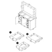 Acena Vanity Sets - Theo's Factory Direct Mattress & Furniture (Columbus, OH)