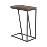 Sergio Chevron Rectangular Accent Table Tobacco - Theo's Factory Direct Mattress & Furniture (Columbus, OH)