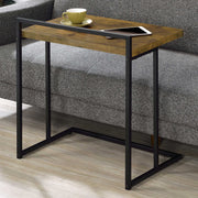 Dani Rectangular Snack Table with Metal Base - Theo's Factory Direct Mattress & Furniture (Columbus, OH)