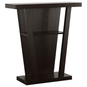 Evanna 2-shelf Console Table Cappuccino - Theo's Factory Direct Mattress & Furniture (Columbus, OH)