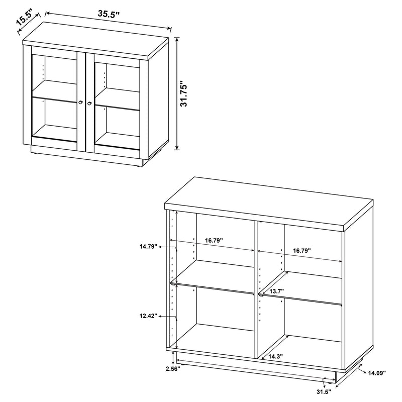 Tilbury Display Cabinet - Theo's Factory Direct Mattress & Furniture (Columbus, OH)
