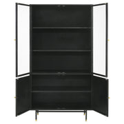 Santiago Tall Display Cabinet - Theo's Factory Direct Mattress & Furniture (Columbus, OH)