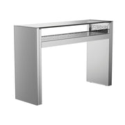 Edna 1-shelf Console Table Silver - Theo's Factory Direct Mattress & Furniture (Columbus, OH)