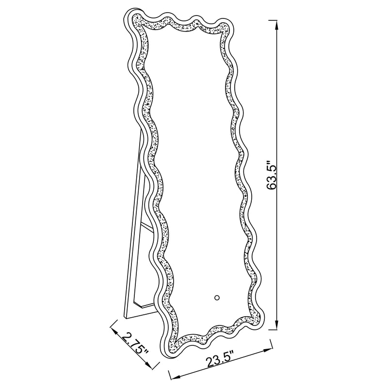 Brixey Standing Mirror - Theo's Factory Direct Mattress & Furniture (Columbus, OH)