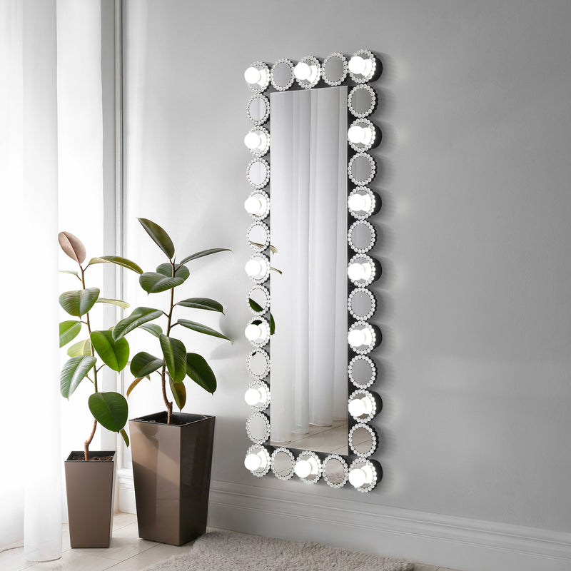 Aghes Rectangular Wall Mirror with LED Lighting Mirror - Theo's Factory Direct Mattress & Furniture (Columbus, OH)