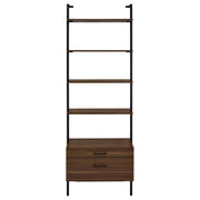 Owens 3-piece 96-inch Wall Mounted Bookshelf Set Walnut - Theo's Factory Direct Mattress & Furniture (Columbus, OH)
