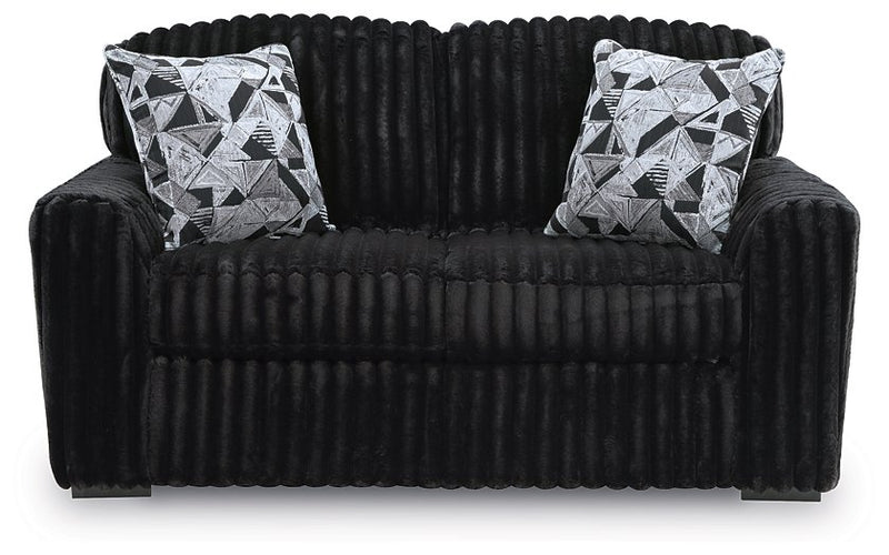 Midnight-Madness Loveseat - Theo's Factory Direct Mattress & Furniture (Columbus, OH)