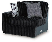 Midnight-Madness Sectional Sofa - Theo's Factory Direct Mattress & Furniture (Columbus, OH)