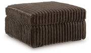 Midnight-Madness Oversized Accent Ottoman - Theo's Factory Direct Mattress & Furniture (Columbus, OH)