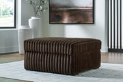 Midnight-Madness Oversized Accent Ottoman - Theo's Factory Direct Mattress & Furniture (Columbus, OH)