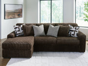 Midnight-Madness Sectional Sofa with Chaise - Theo's Factory Direct Mattress & Furniture (Columbus, OH)