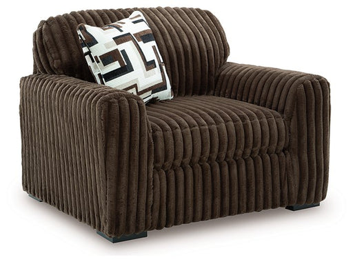 Midnight-Madness Oversized Chair - Theo's Factory Direct Mattress & Furniture (Columbus, OH)