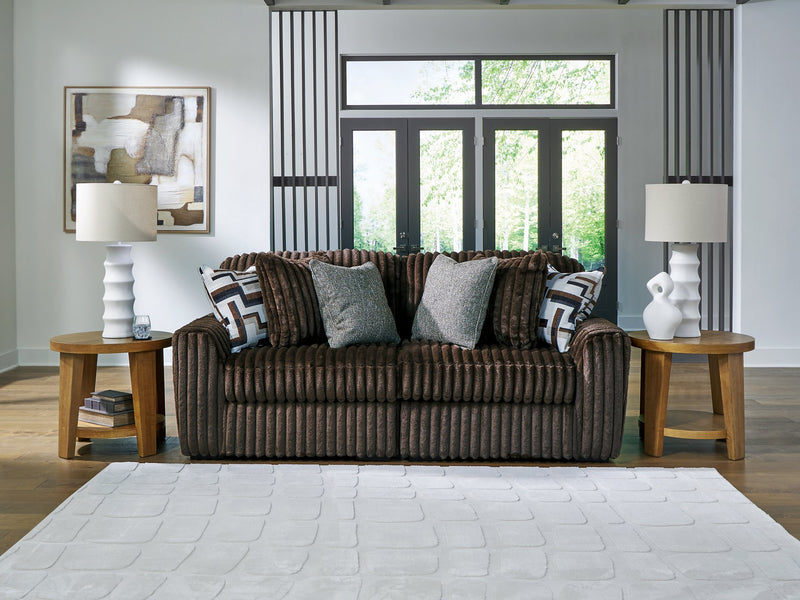 Midnight-Madness Sectional Sofa - Theo's Factory Direct Mattress & Furniture (Columbus, OH)