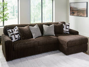 Midnight-Madness Sectional Sofa with Chaise - Theo's Factory Direct Mattress & Furniture (Columbus, OH)