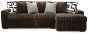 Midnight-Madness Sectional Sofa with Chaise - Theo's Factory Direct Mattress & Furniture (Columbus, OH)