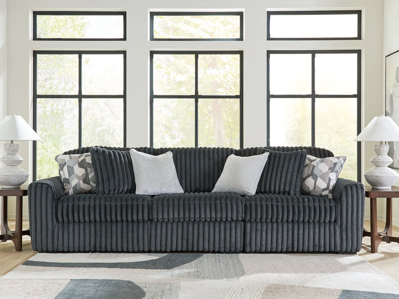 Midnight-Madness Sectional Sofa - Theo's Factory Direct Mattress & Furniture (Columbus, OH)