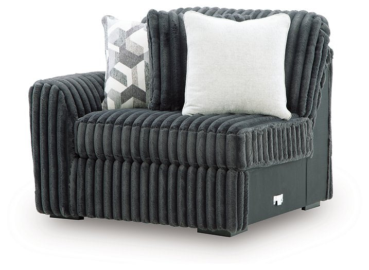 Midnight-Madness Sectional Sofa - Theo's Factory Direct Mattress & Furniture (Columbus, OH)