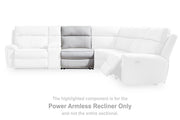 Social Pointe Power Reclining Sectional - Theo's Factory Direct Mattress & Furniture (Columbus, OH)