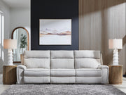 Social Pointe Power Reclining Sectional - Theo's Factory Direct Mattress & Furniture (Columbus, OH)
