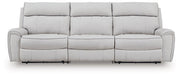 Social Pointe Power Reclining Sectional - Theo's Factory Direct Mattress & Furniture (Columbus, OH)