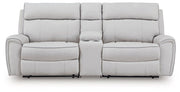 Social Pointe Power Reclining Sectional - Theo's Factory Direct Mattress & Furniture (Columbus, OH)