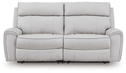 Social Pointe Reclining Loveseat - Theo's Factory Direct Mattress & Furniture (Columbus, OH)
