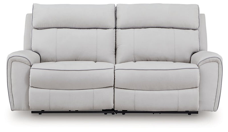 Social Pointe Reclining Loveseat - Theo's Factory Direct Mattress & Furniture (Columbus, OH)