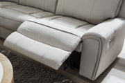 Social Pointe Power Reclining Sectional - Theo's Factory Direct Mattress & Furniture (Columbus, OH)