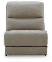 Narwhal Place Reclining Sectional with Storage Console - Theo's Factory Direct Mattress & Furniture (Columbus, OH)