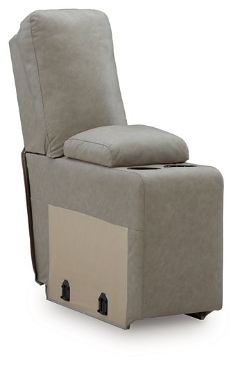 Narwhal Place Reclining Sectional with Storage Console - Theo's Factory Direct Mattress & Furniture (Columbus, OH)