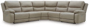 Narwhal Place Power Reclining Sectional - Theo's Factory Direct Mattress & Furniture (Columbus, OH)