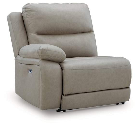 Narwhal Place Reclining Sectional with Storage Console - Theo's Factory Direct Mattress & Furniture (Columbus, OH)