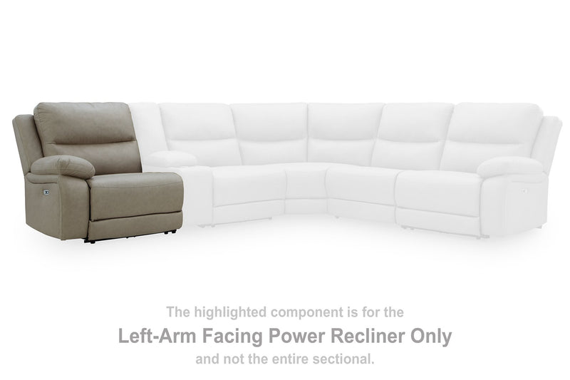 Narwhal Place Power Reclining Sectional - Theo's Factory Direct Mattress & Furniture (Columbus, OH)